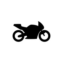 Motorbike Icon Illustration
