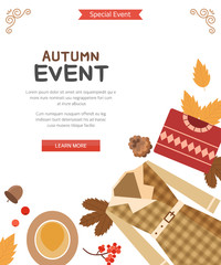 Wall Mural - Autumn Event