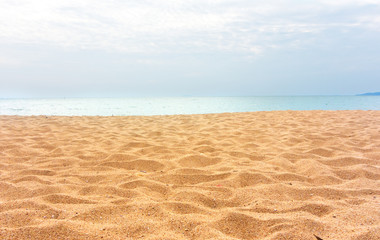 Canvas Print - sand beach