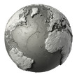 © Jacek Fulawka - 3D Globe Atlantic Ocean