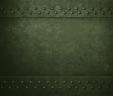 green military metal armor background