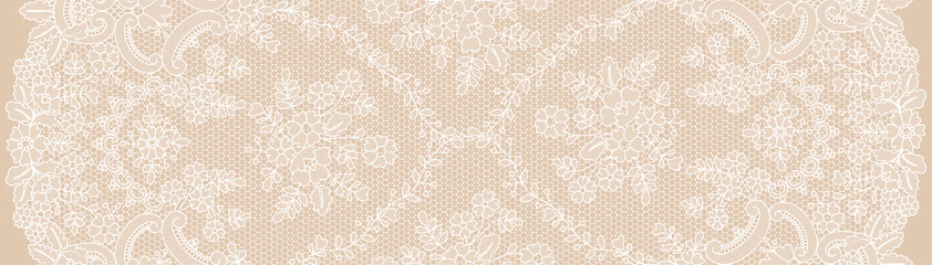seamless lace border
