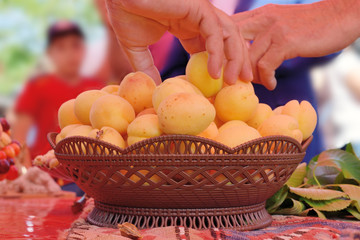 Fruits , Armenian apricots