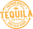 Vintage Tequila Alcohol Label