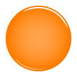 Orange circle button blank web internet icon