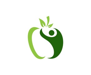 Sticker - Apple logo