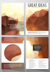 Wall Mural - business templates for brochure, magazine, flyer. cover design template, abstract vector layout in a