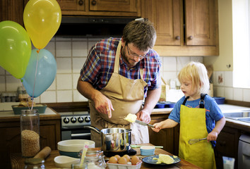 Homemade Baking Holiday Kid Son Concept