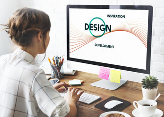 Wall Mural - inspiration development design creative thinking concept