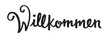 © HowLettery Studio - 'WILLKOMMEN' Ikone
