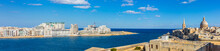 Malta Valletta Panorama / Fort Tigne / Sliema / Gzira / Ta XXbiex