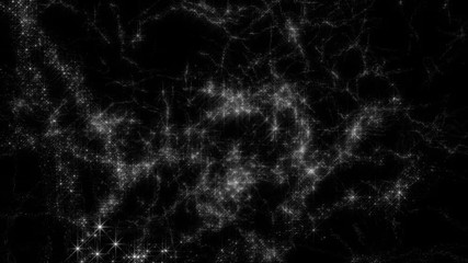 Wall Mural - Space 2224: Flying through star fields in space (Loop).
