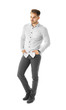 © Africa Studio - Handsome man on white background