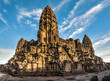 Angkor Wat is a temple complex in Cambodia and the largest religious monument in the world.