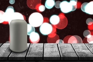 Wall Mural - Composite image of beverage can against white background 3d