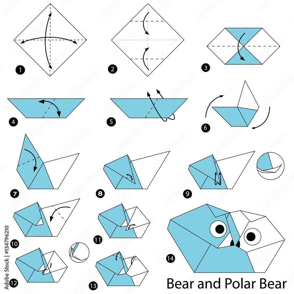 how-to-make-an-origami-polar-bear-easy