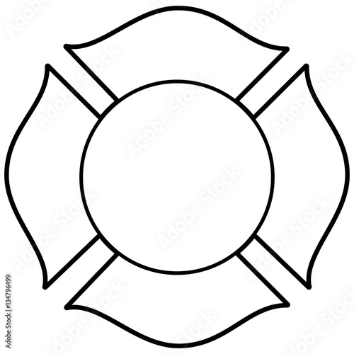 Firefighter Maltese Cross - Buy this stock vector and explore similar ...