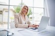© WavebreakMediaMicro - Businesswoman using laptop
