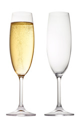 Wall Mural - two glasses of champagne