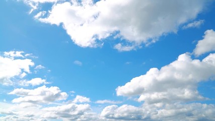 Wall Mural - the clear sky with a cloud