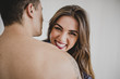 © ADDICTIVE STOCK - Happy embracing couple