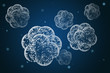 Stammzellen als Symbolbild für Biotechnologie, Gentechnik oder Genetik