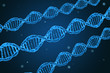 DNA DNS Doppelhelix als Symbolbild für Genetik und Gentechnik