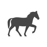 Fototapeta Konie - Horse icon - vector Illustration