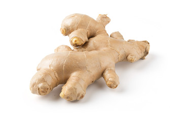 ginger on white background