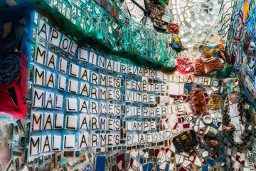  Magic Garden Philadelphia's is a non-profit organization, folk art environment, and gallery space. It is the largest work created by mosaic artist Isaiah Zagar. 