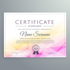 Wall Mural - abstract diploma certificate design