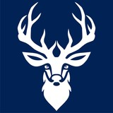 Fototapeta  - Deer head illustration vector icon