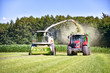 Grass harvest for grass silage - with modern technology