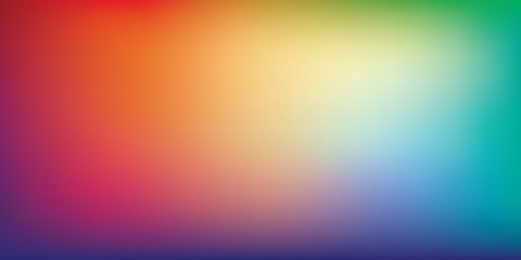 rainbow gradient mesh blurred background