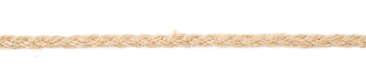 Wall Mural - Line of a linen rope string