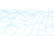 © sdecoret - Floating white and blue dot network 3D rendering