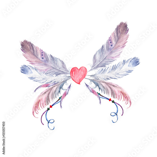 motyl-akwarela-pior-boho-recznie-rysowane-element-na-slub-karty-zaproszenia-tatuaz