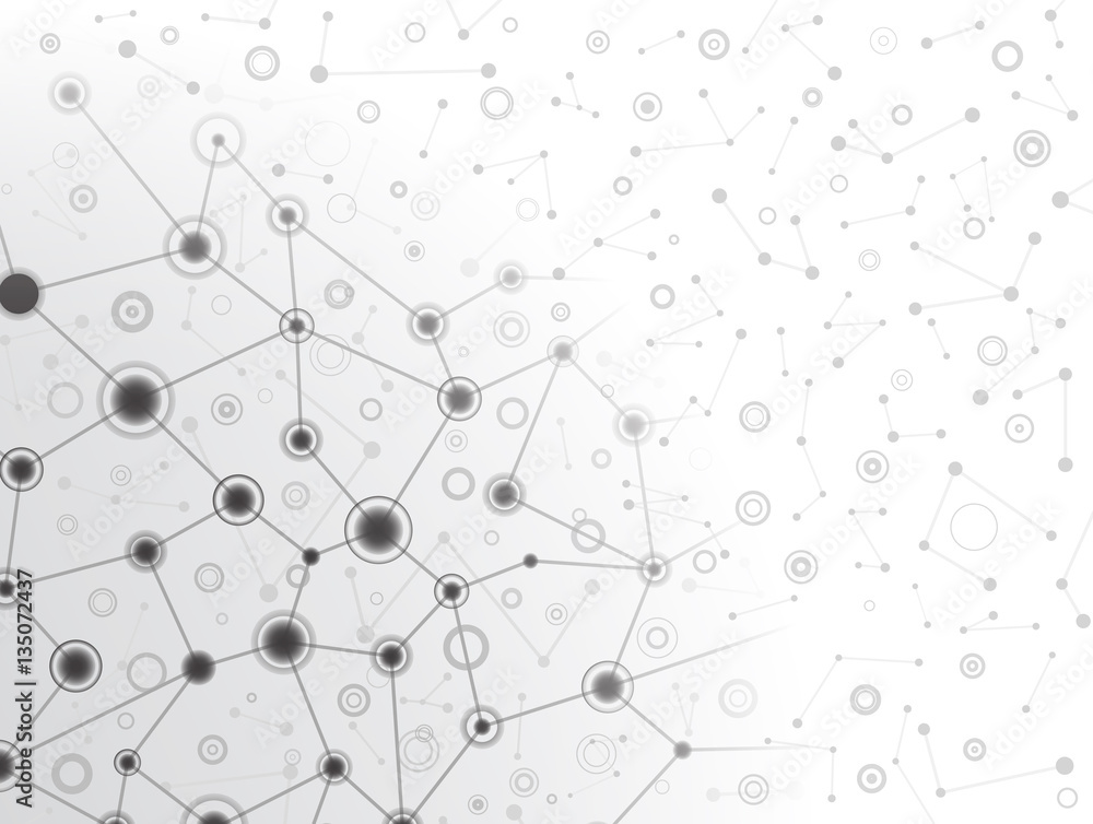 Big molecular gray structure
