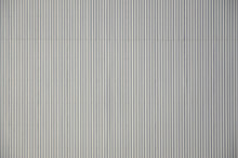 White Corrugated Metal Texture Surface