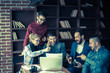 © yurolaitsalbert - friendly team of copywriters in the workplace in modern office