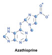 Azathioprine is an immunosuppressive medication. It is used in rheumatoid arthritis, Crohn disease, ulcerative colitis, and in kidney transplants to prevent rejection
