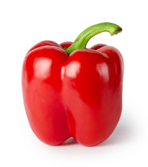 Bright red peppers with handle