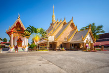 .Wat Mahawanaram, One Of The Famous Temple In Ubon Ratchathani Where The Buddha Statue, Ubon Ratchathani Province, Thailand