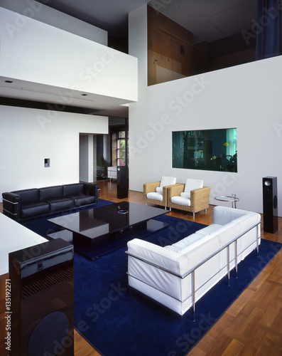 View On Very Nice And Light Living Room Interior With
