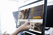 Composite Image Of Shop With Style Homepage