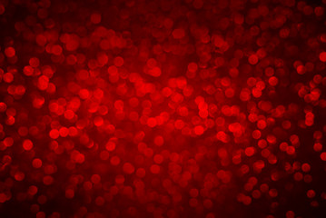 Wall Mural - Red black blurred bokeh abstract background