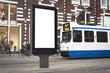 Digital outdoor advertising screen