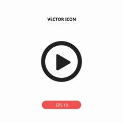 play vector icon