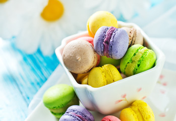 Wall Mural - color macaroons