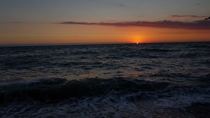  лес природа море пальмы дорога песок горы закат 